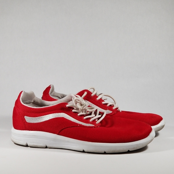 vans ultracush red